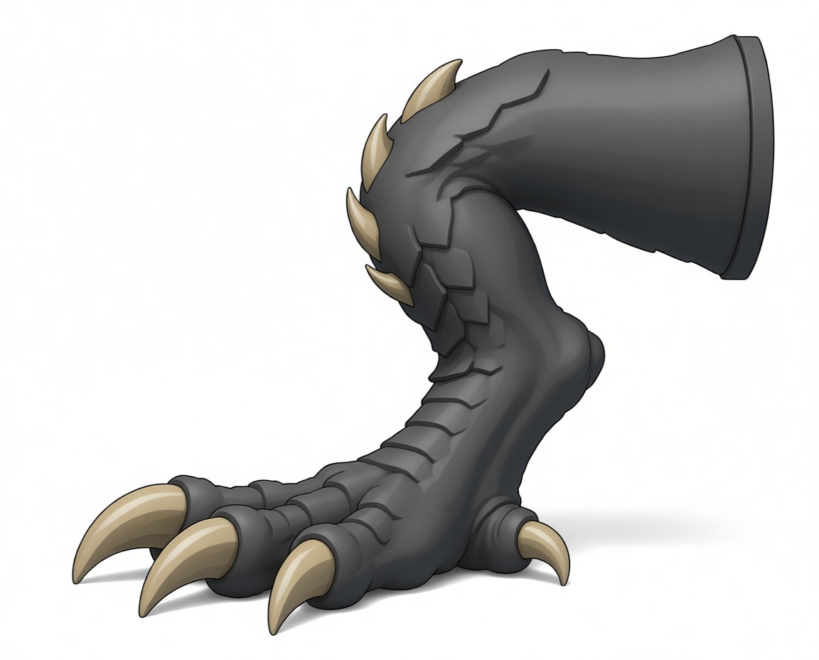 Dragon Foot Figurine free 3D printable STL