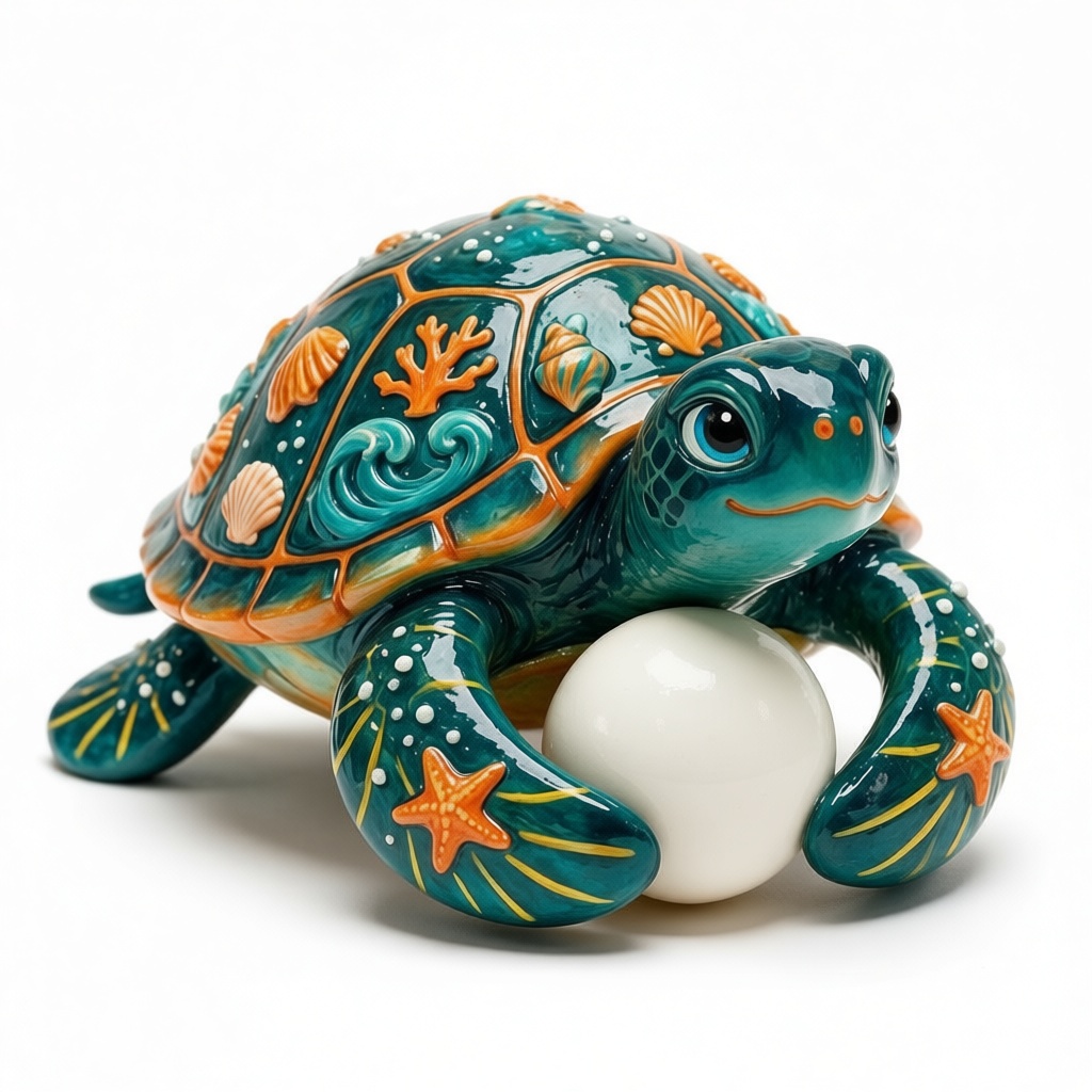 Sea Turtle Figurine free 3D printable STL