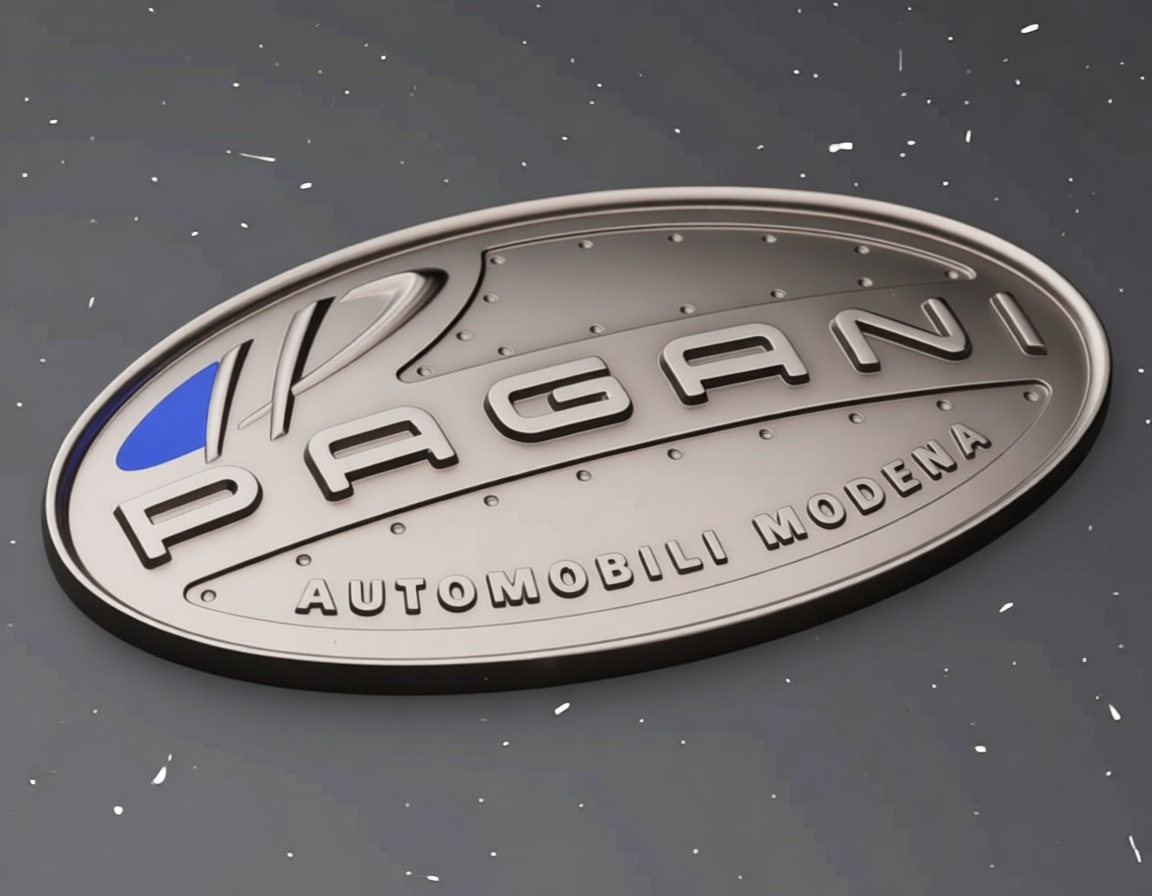 Pagani Emblem Model free 3D printable STL