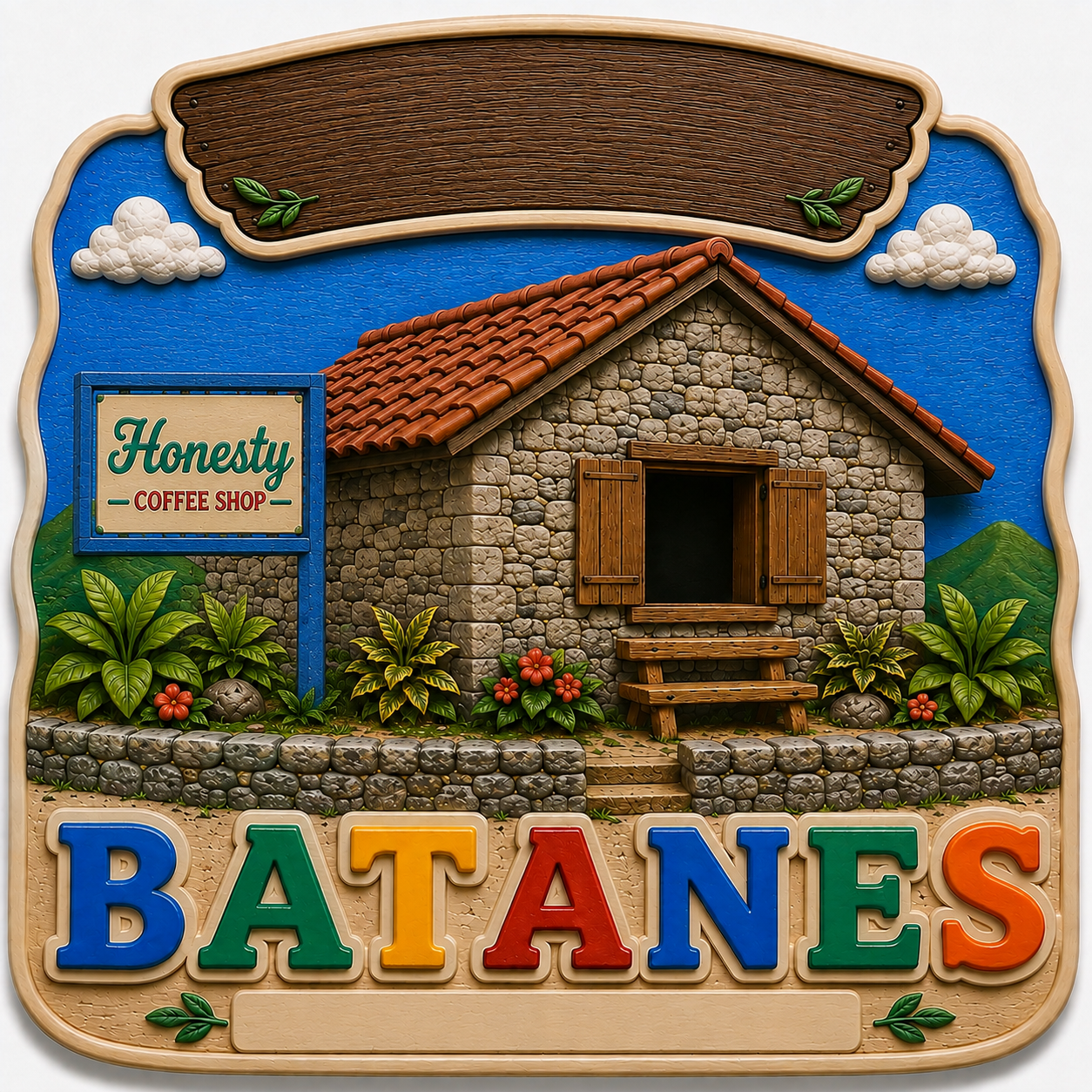 Batanes Stone House Model free 3D printable STL
