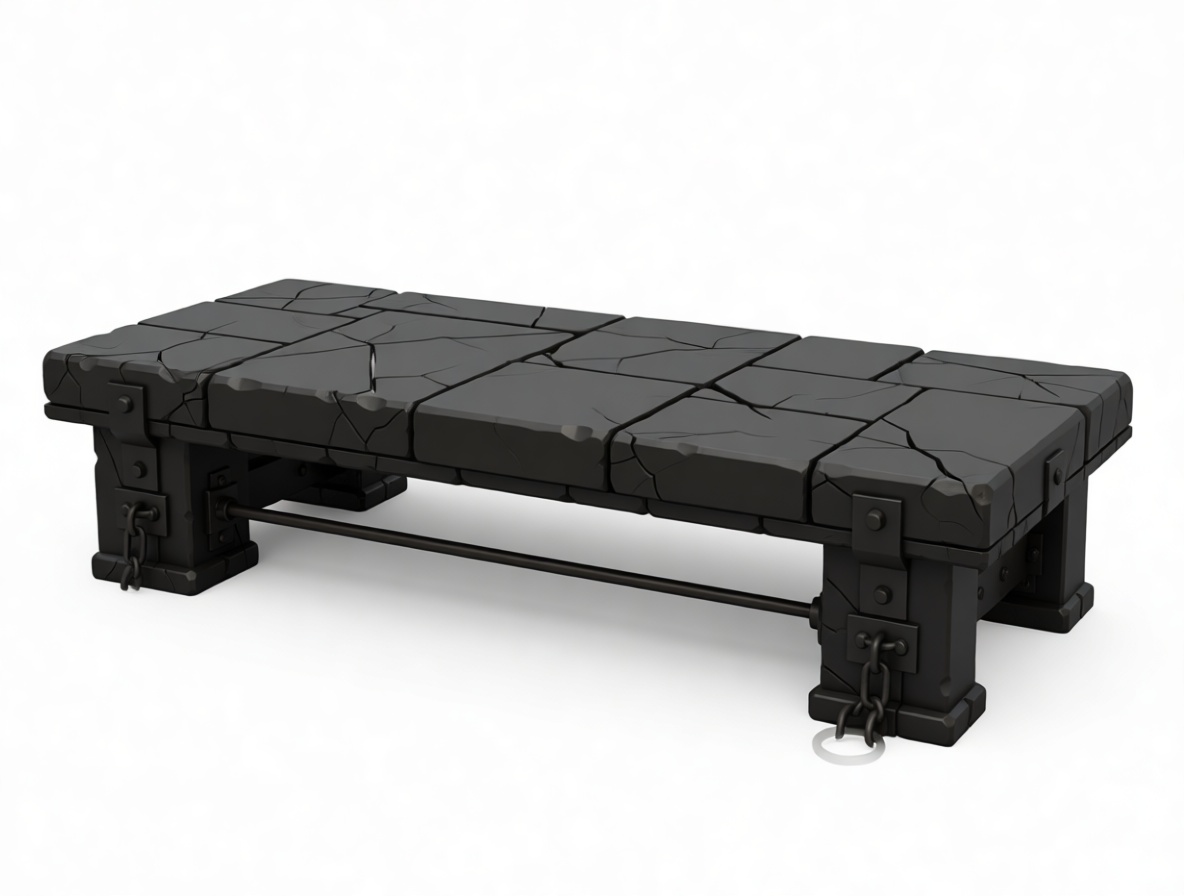Dungeon Stone Bench free 3D printable STL