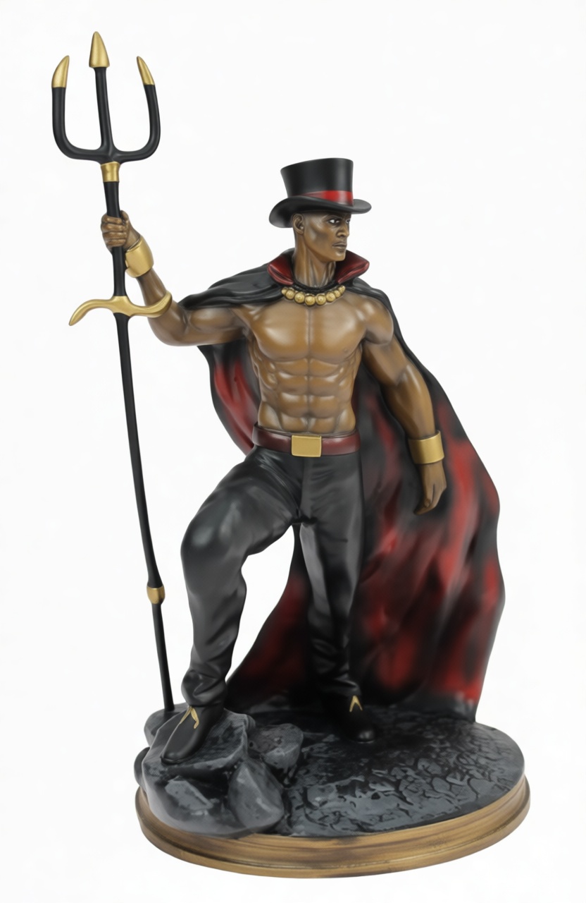 Baron Samedi Figurine free 3D printable STL