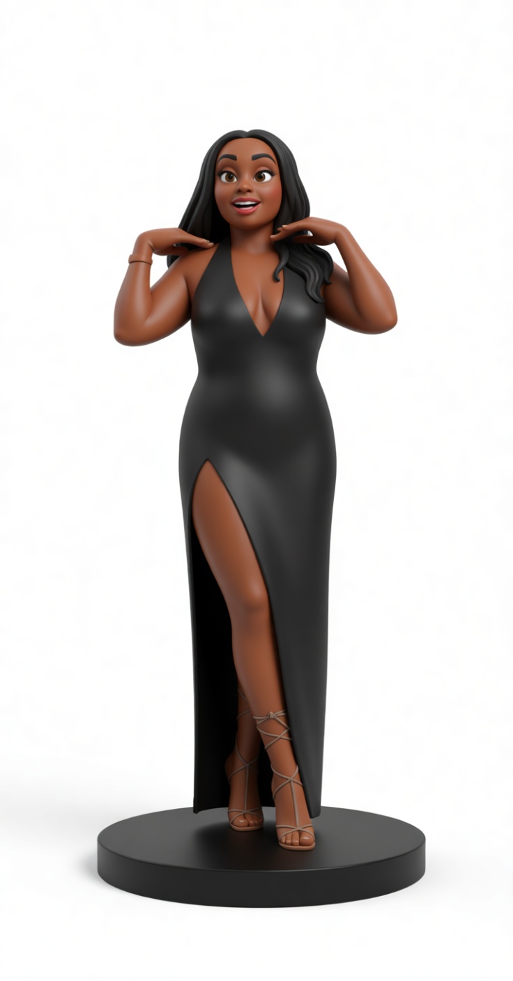 Elegant Woman Figurine free 3D printable STL