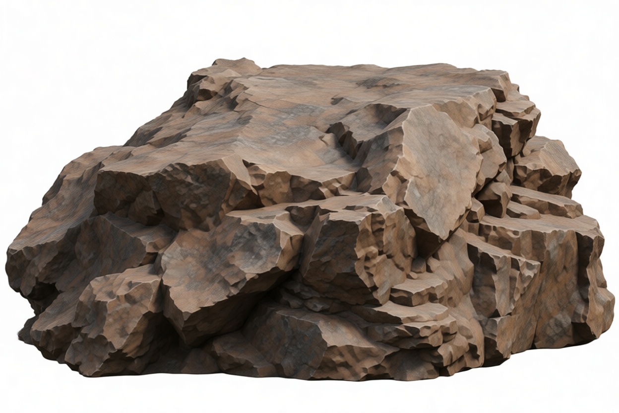 Rock Formation Model free 3D printable STL
