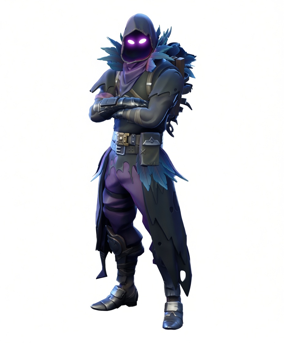 Raven Fortnite Figurine free 3D printable STL