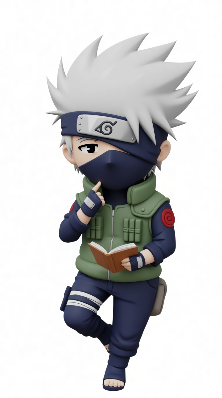Kakashi Hatake Figurine free 3D printable STL