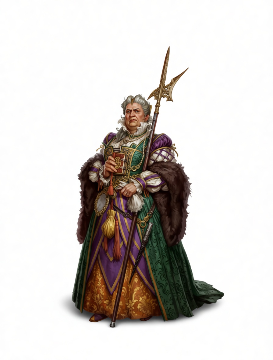 Noblewoman Figurine free 3D printable STL
