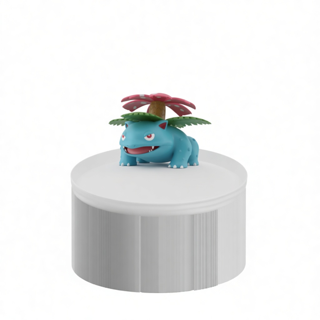 Venusaur Miniature free 3D printable STL
