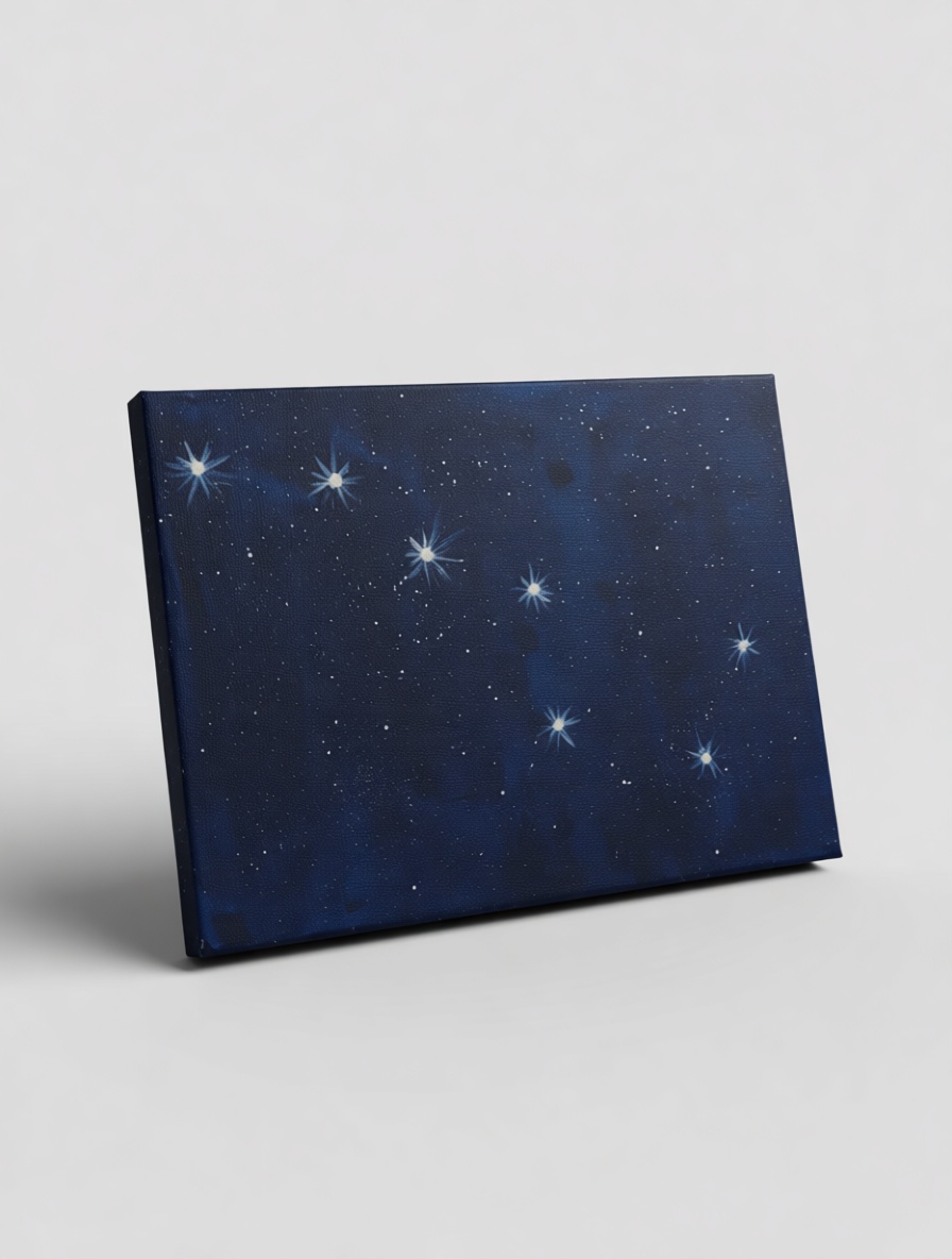 Big Dipper Star Map free 3D printable STL