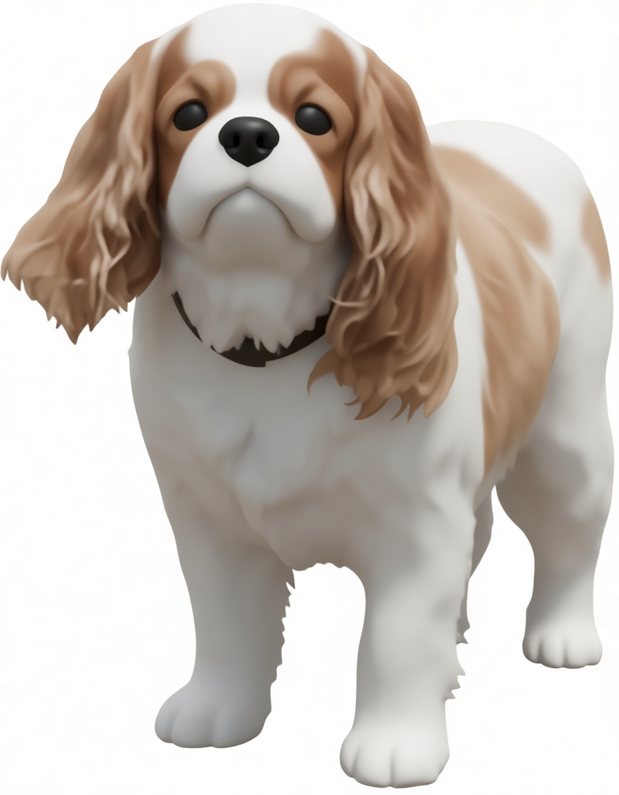 Cavalier King Charles Spaniel Figurine free 3D printable STL