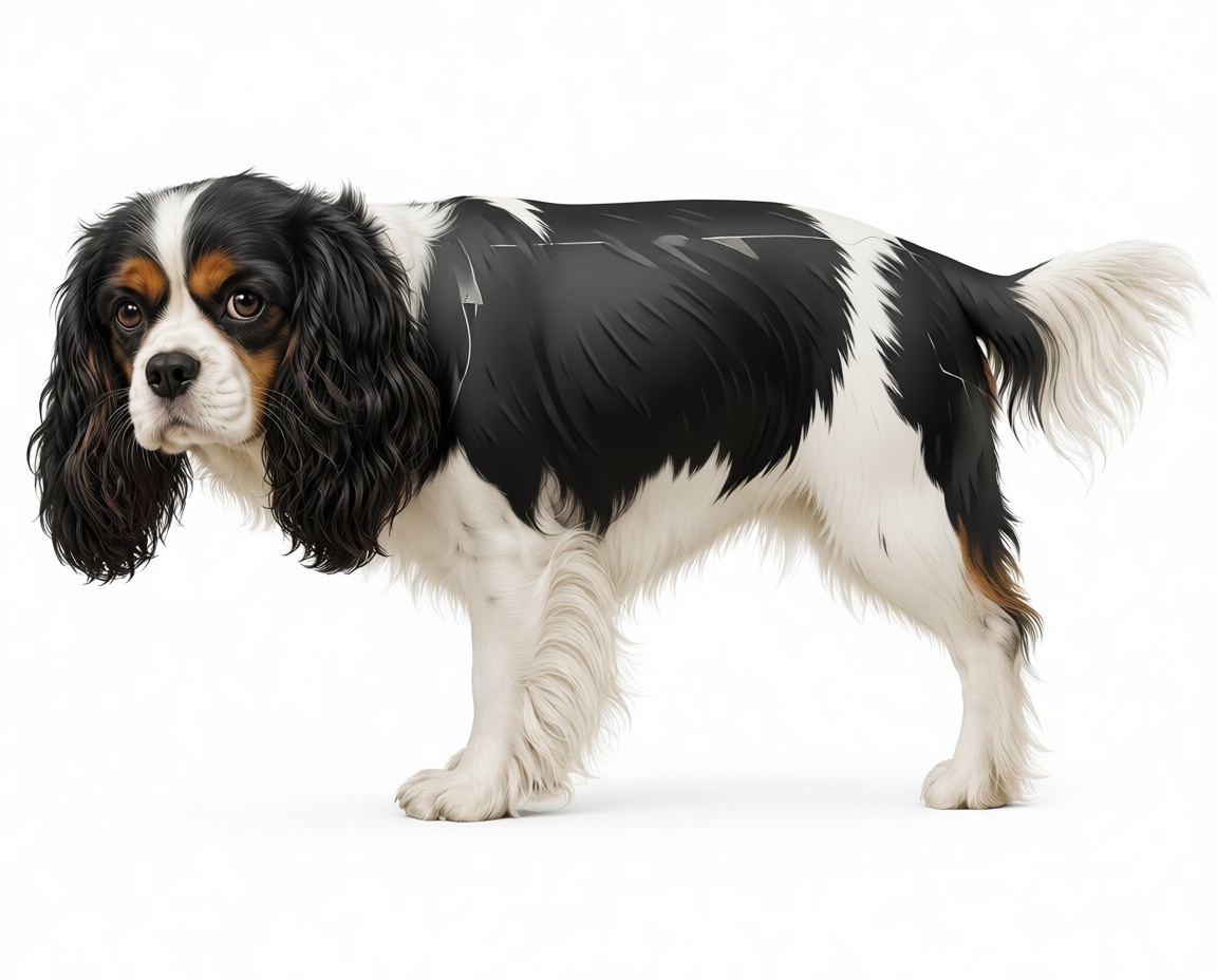 Cavalier King Charles Spaniel Figurine free 3D printable STL