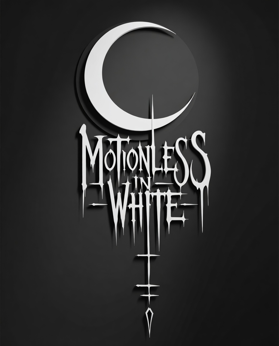 Motionless in White Logo Sculpture free 3D printable STL