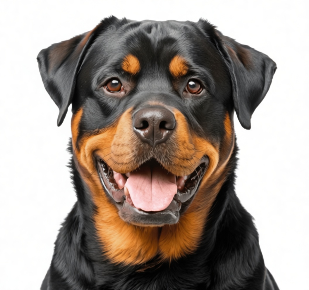 Rottweiler Dog Bust free 3D printable STL