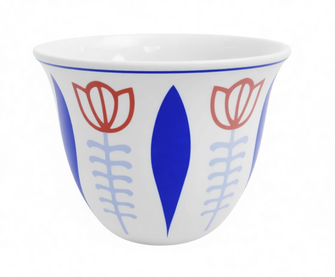 Decorative Floral Cup free 3D printable STL