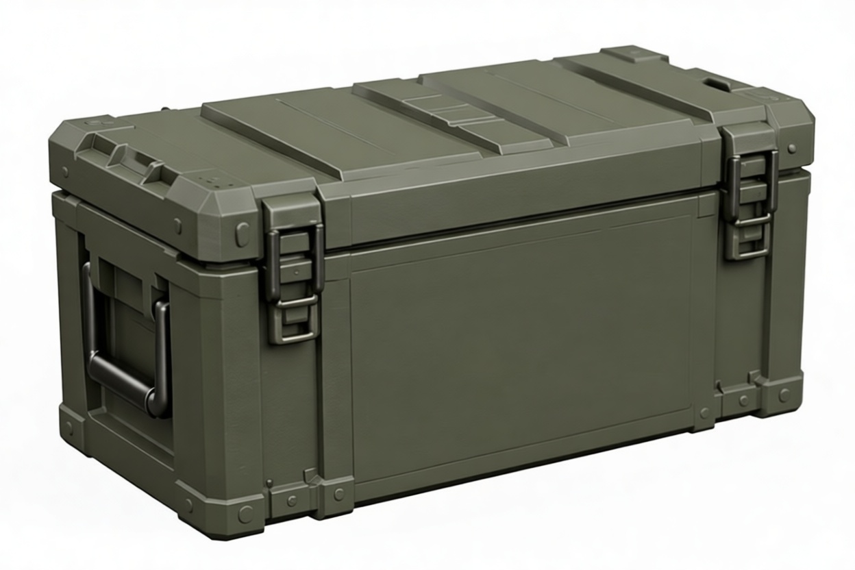 Military Ammo Box free 3D printable STL