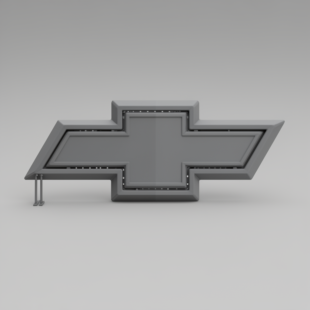 Chevy Emblem Model free 3D printable STL