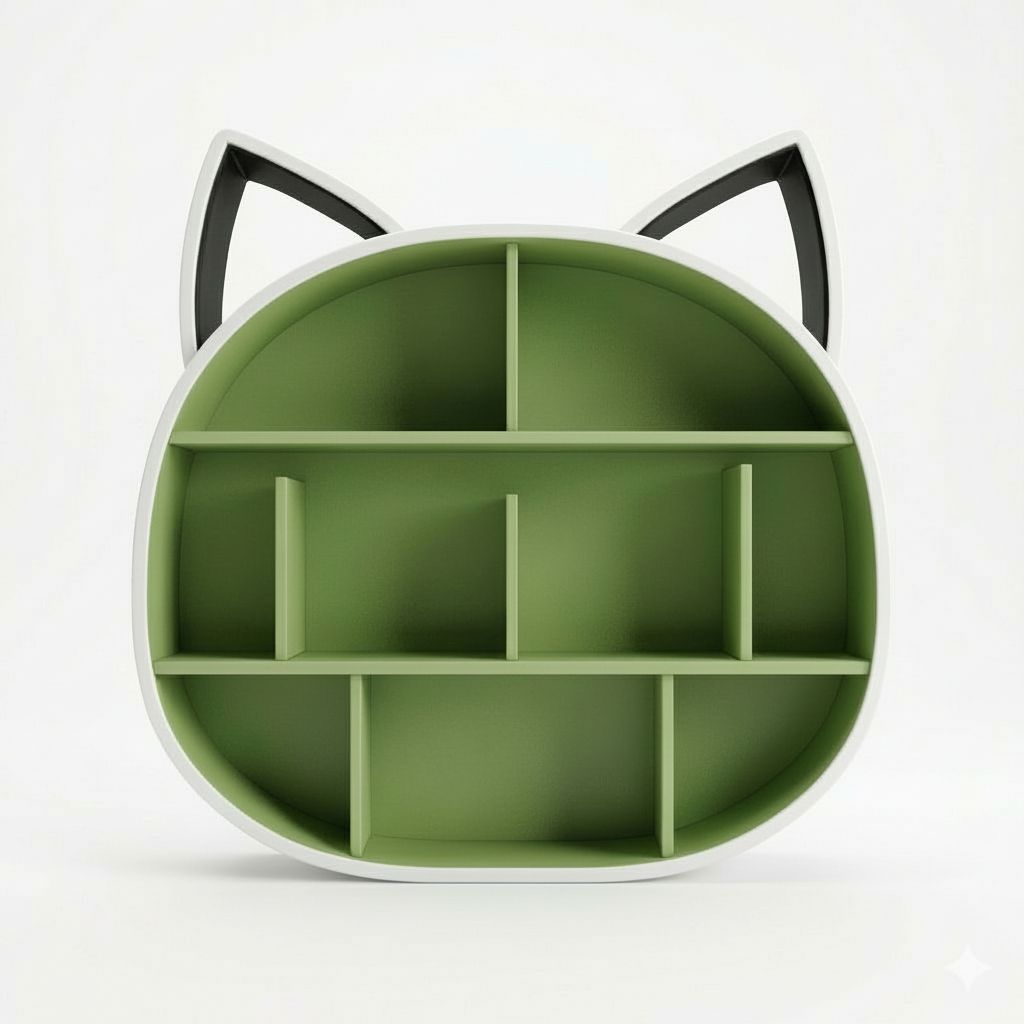 Cat Head Shelf free 3D printable STL