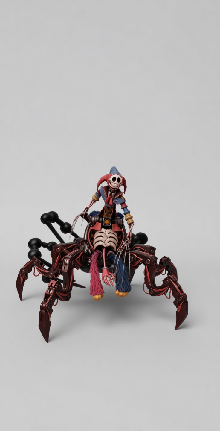 Scrap Jack Jester Figurine free 3D printable STL