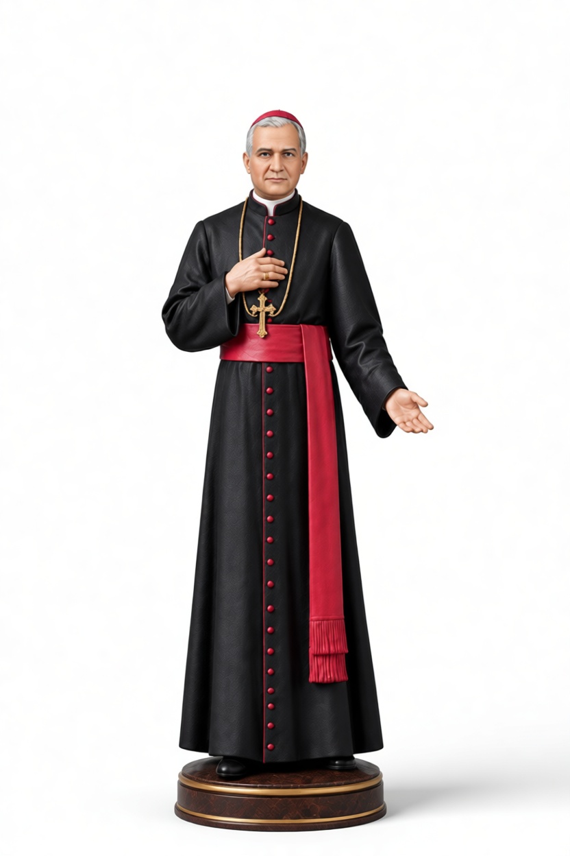 Catholic Bishop Figurine free 3D printable STL