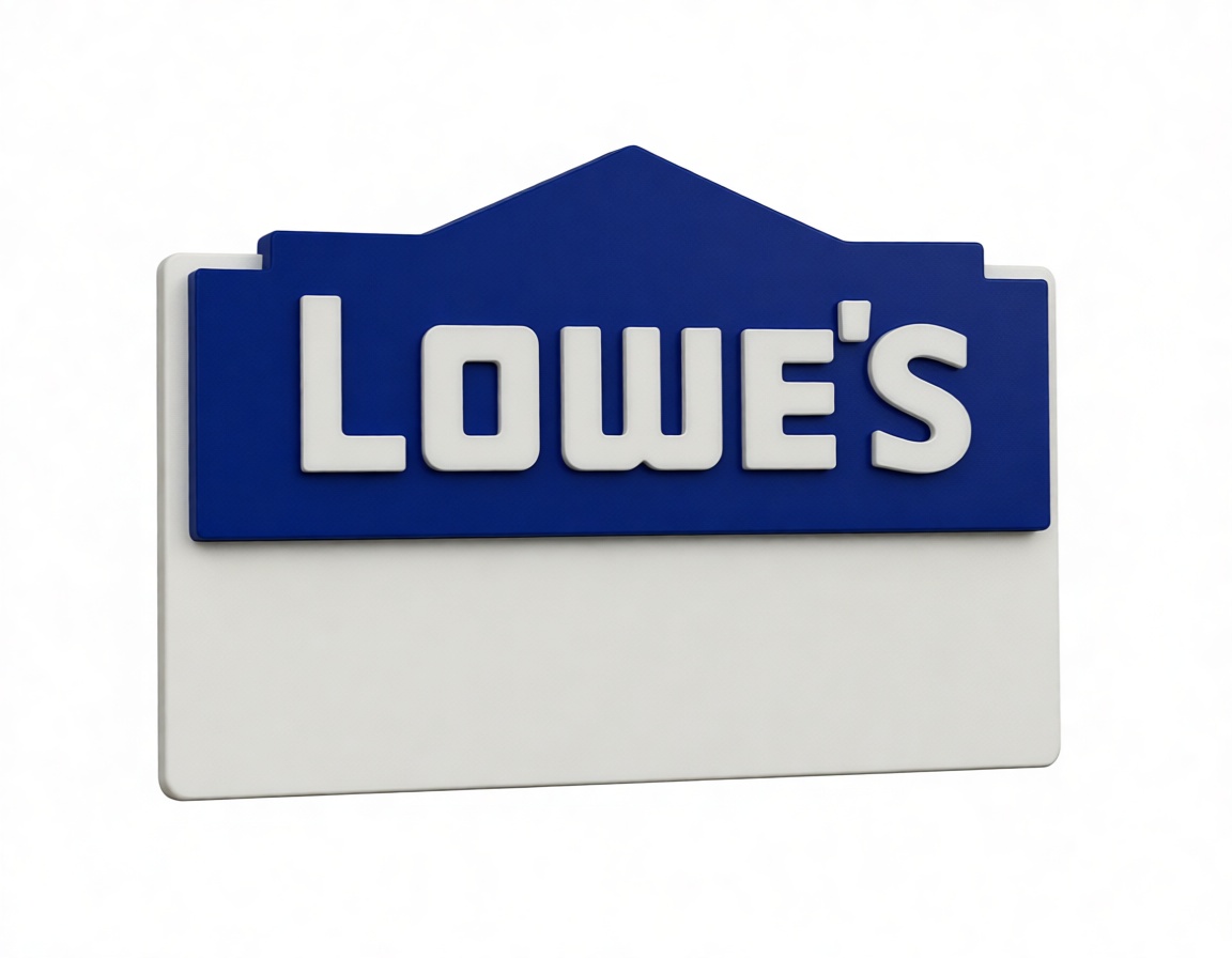 Lowe's Logo Sign free 3D printable STL