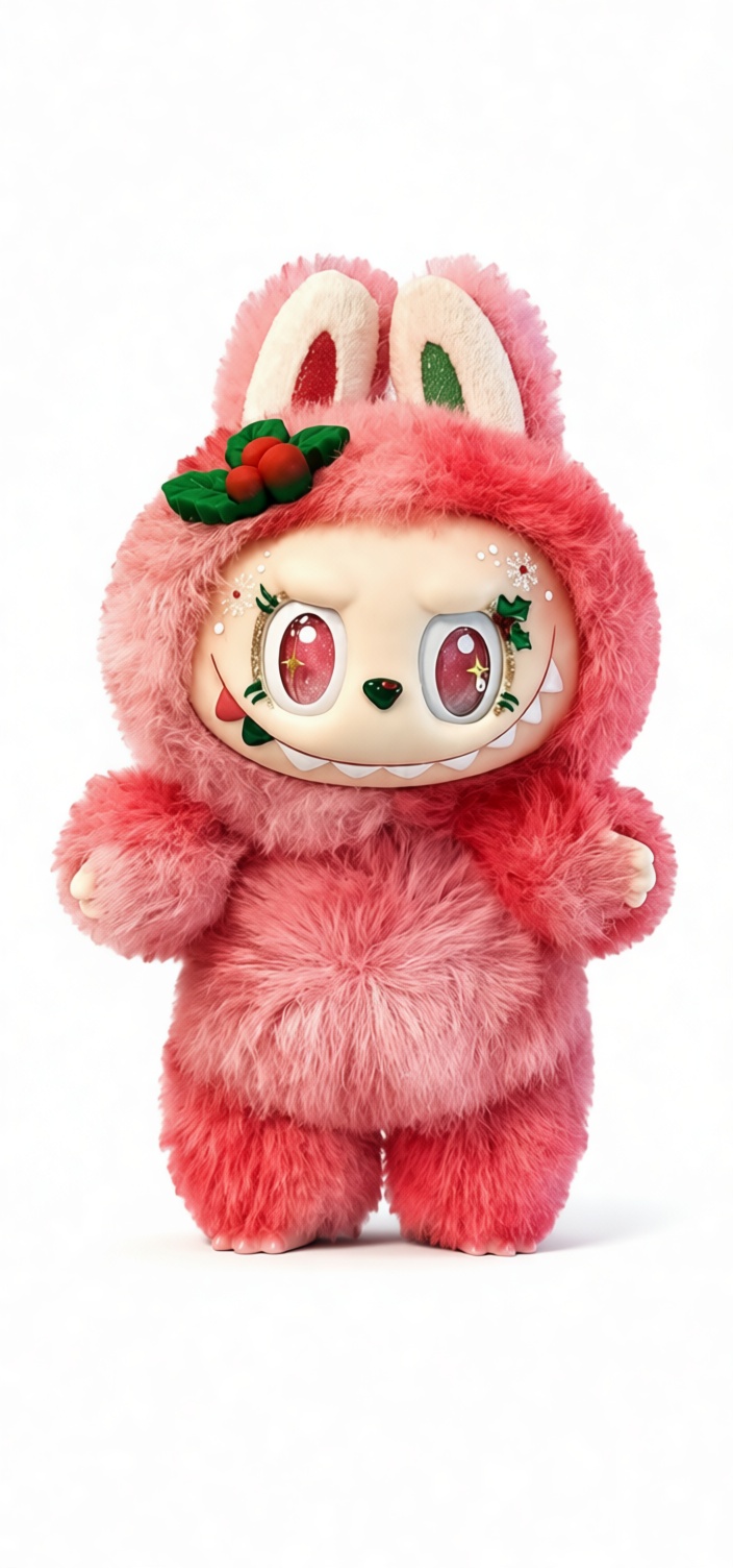 Pink Bunny Plush Figurine free 3D printable STL