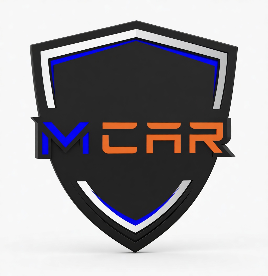 M-Car Shield Emblem free 3D printable STL