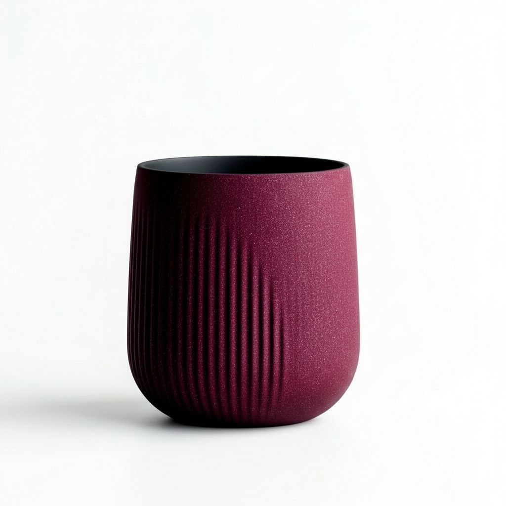 Textured Modern Cup free 3D printable STL