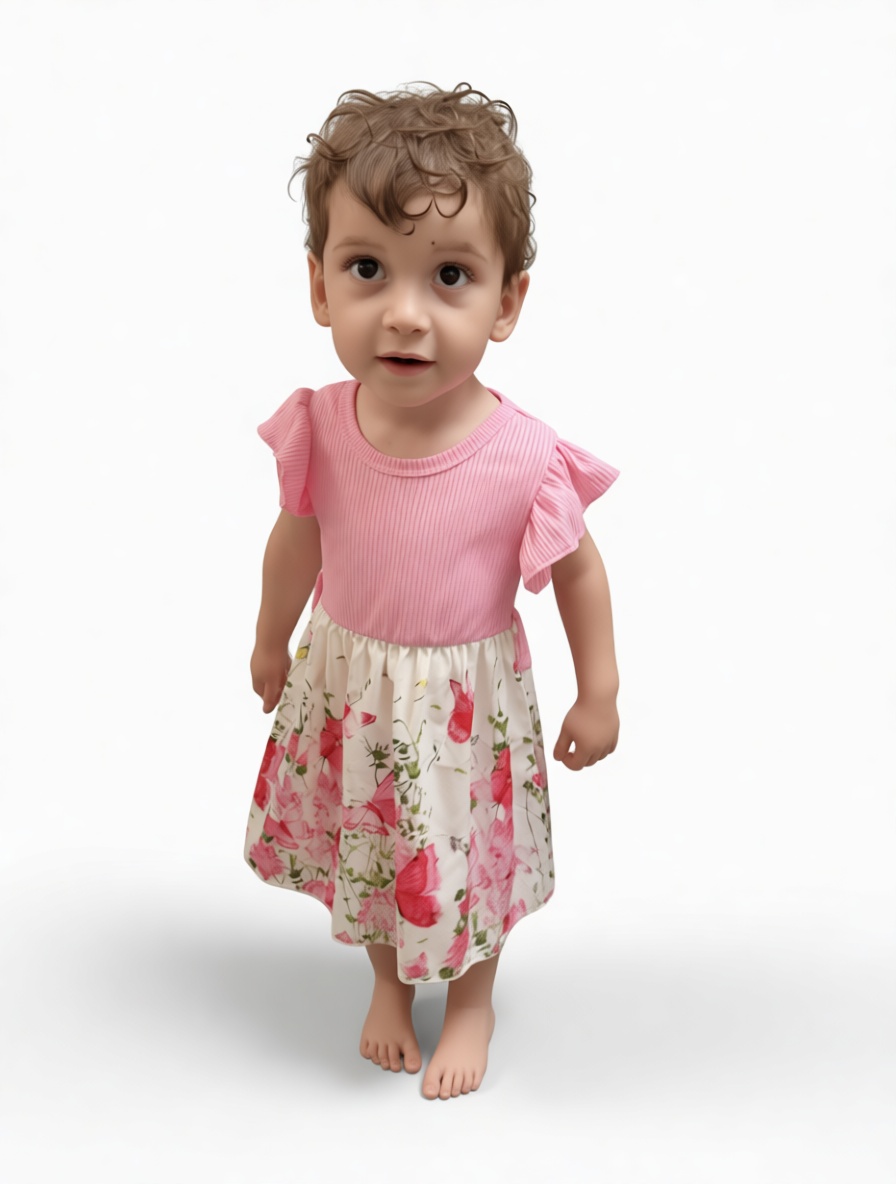 Toddler Girl Figurine free 3D printable STL