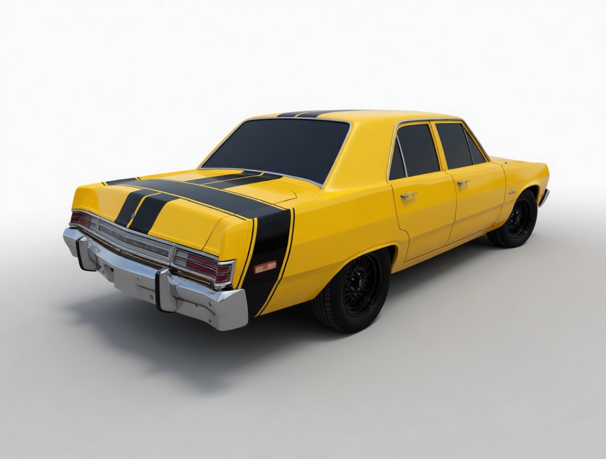 1973 Plymouth Fury Model free 3D printable STL