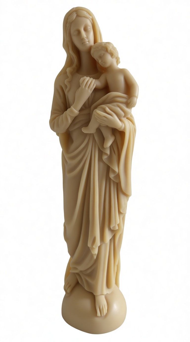 Madonna and Child Figurine free 3D printable STL