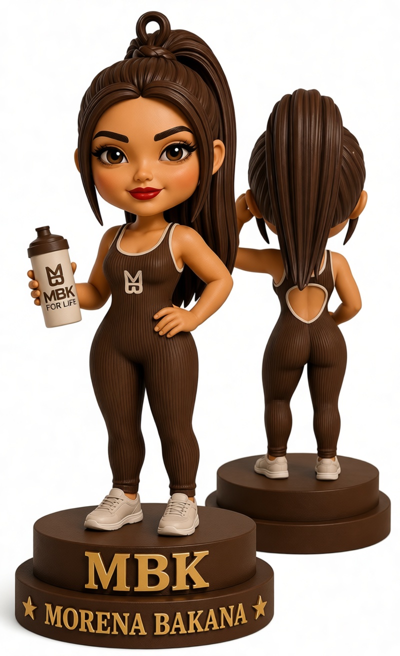 Morena Bakana Figurine free 3D printable STL