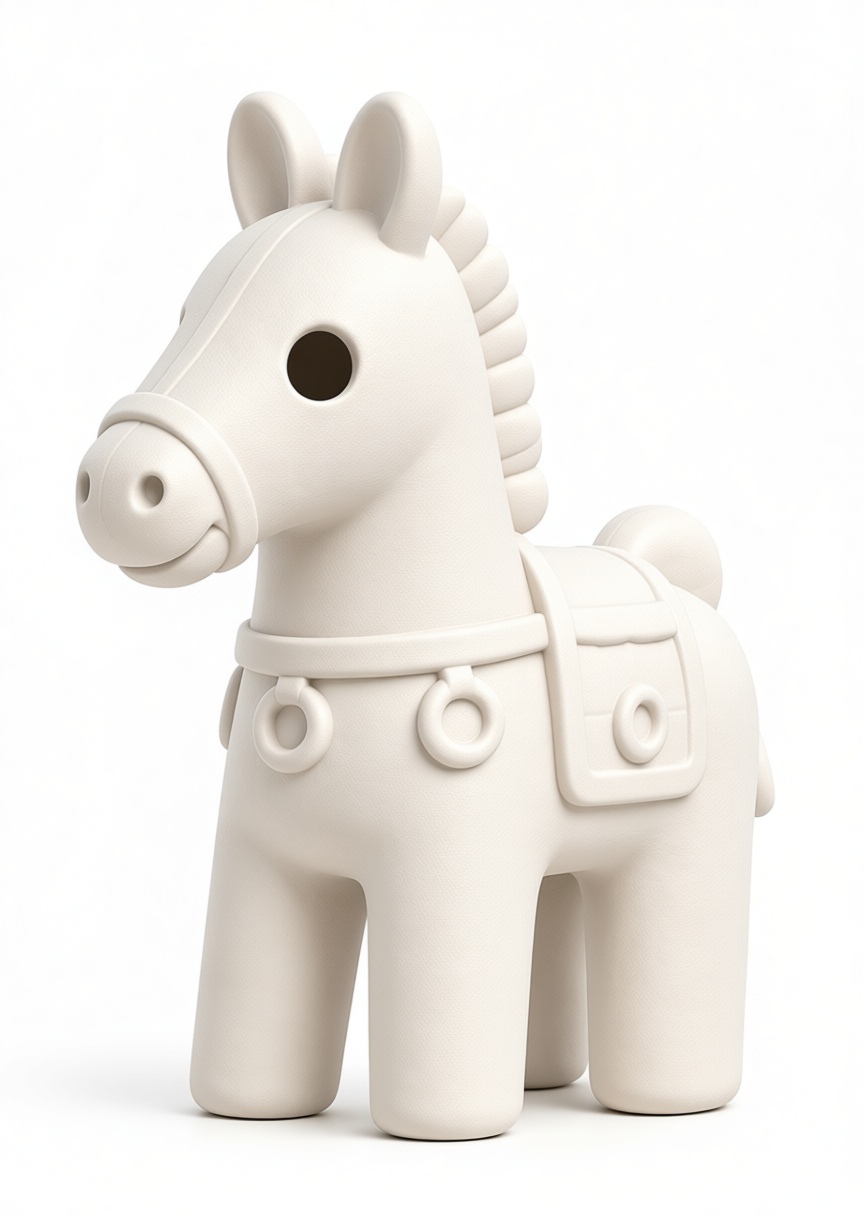 Toy Horse Figurine free 3D printable STL