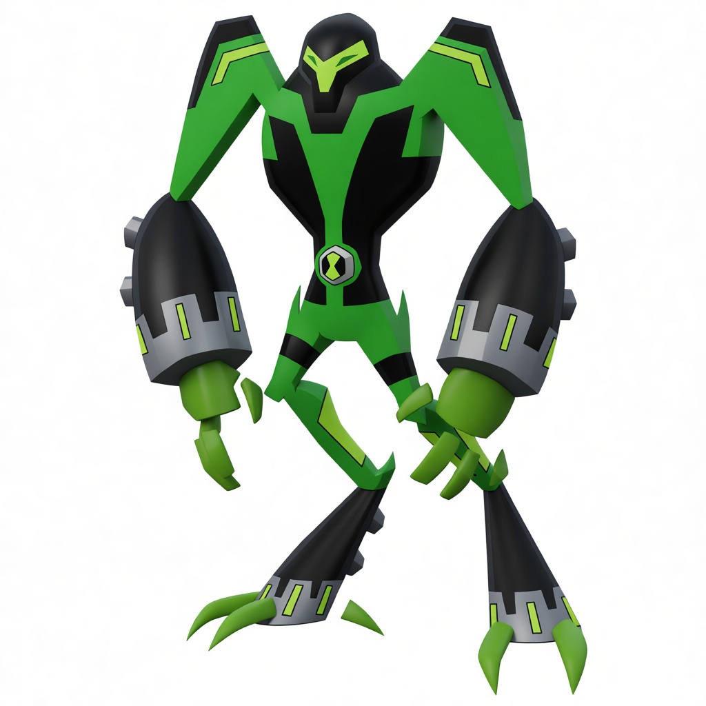 Upgrade Alien Force Figurine free 3D printable STL