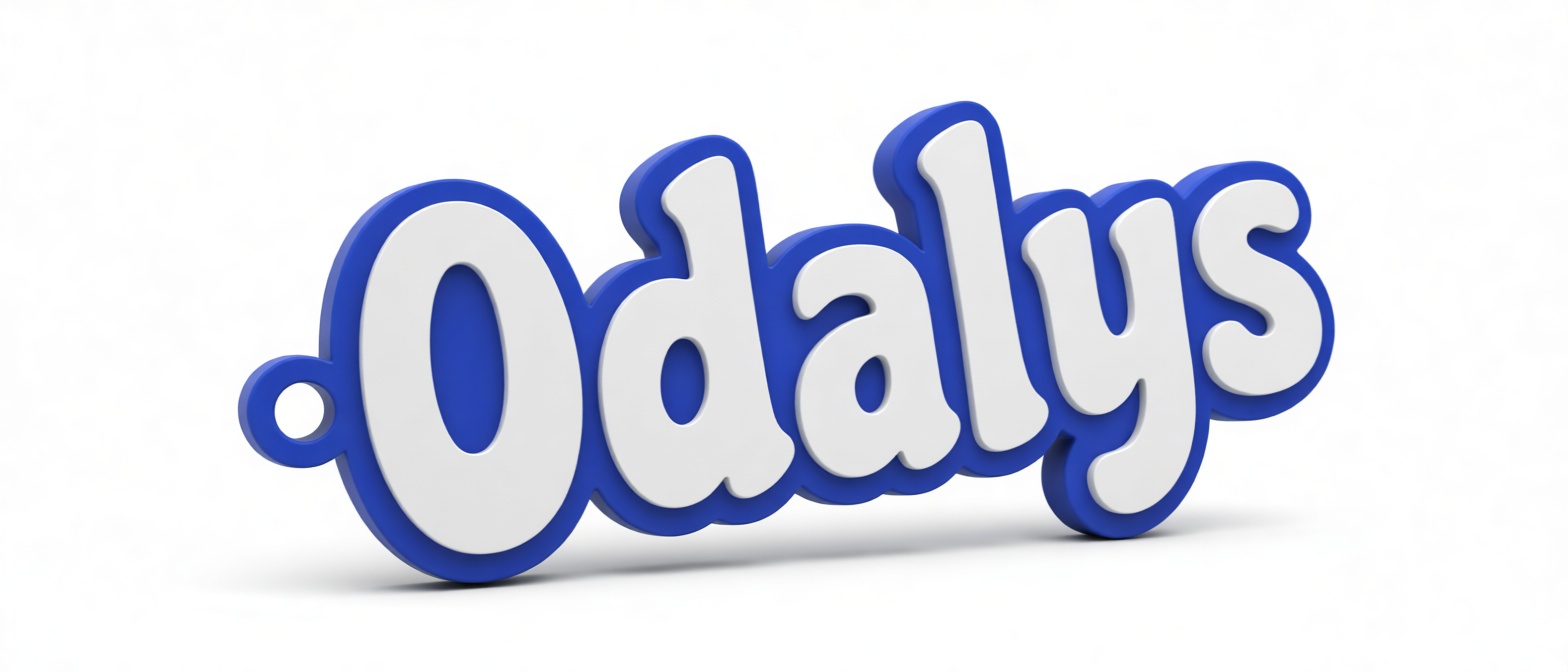 Odalys Name Tag free 3D printable STL