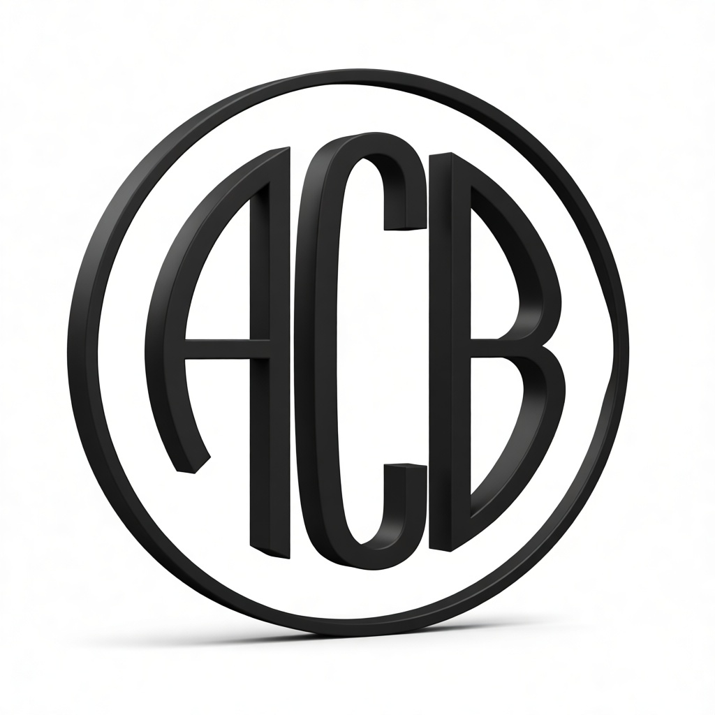 ACB Logo Medallion free 3D printable STL