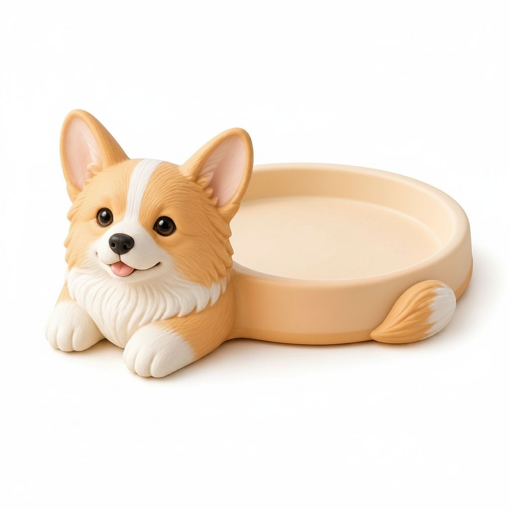 Corgi Dog Tray free 3D printable STL