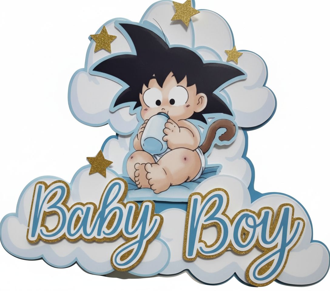 Baby Goku Figurine free 3D printable STL
