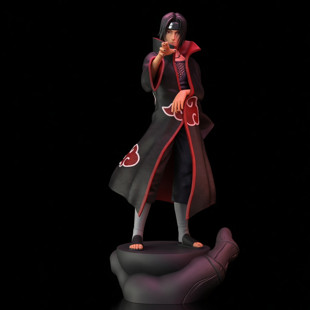 Itachi Uchiha Figurine free 3D printable STL