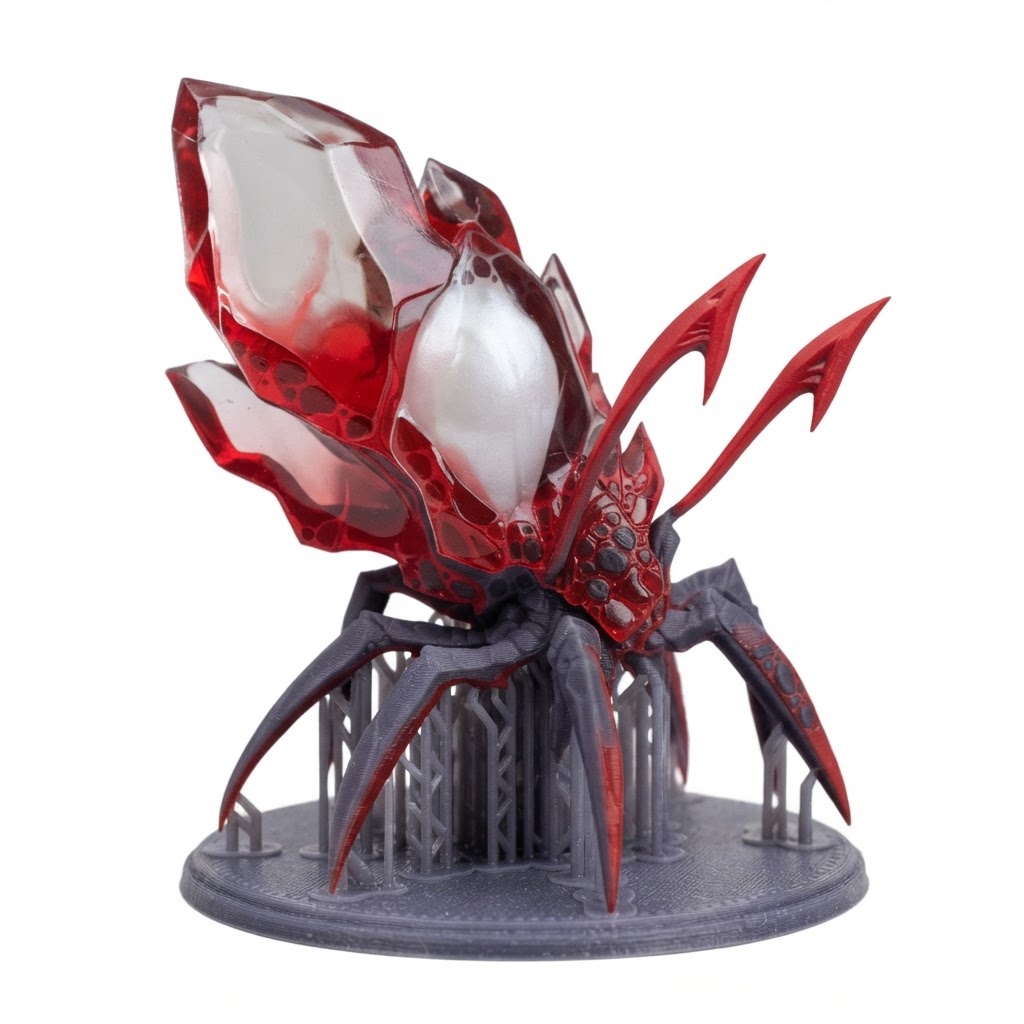 Void Spider Miniature free 3D printable STL