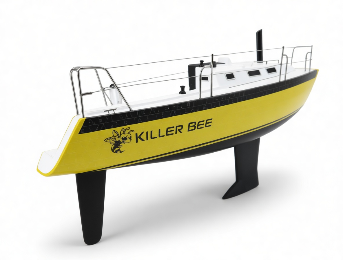 Killer Bee Sailboat Model free 3D printable STL