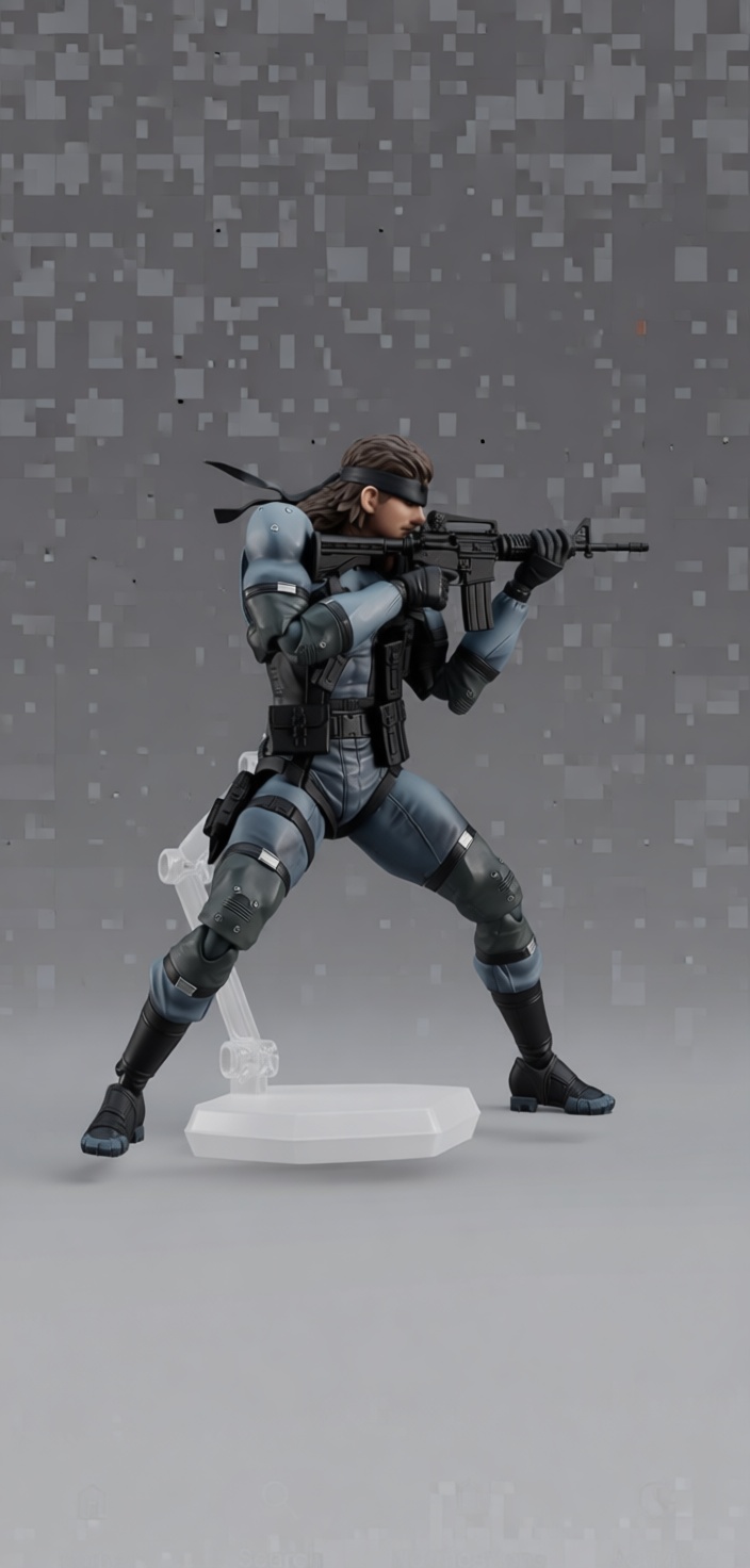Solid Snake Figurine free 3D printable STL