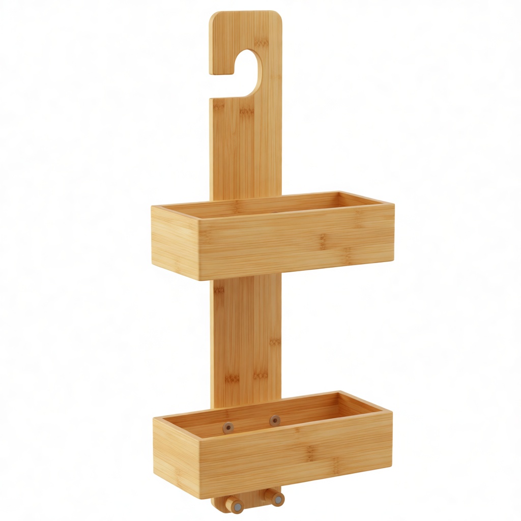 Bamboo Shower Caddy free 3D printable STL