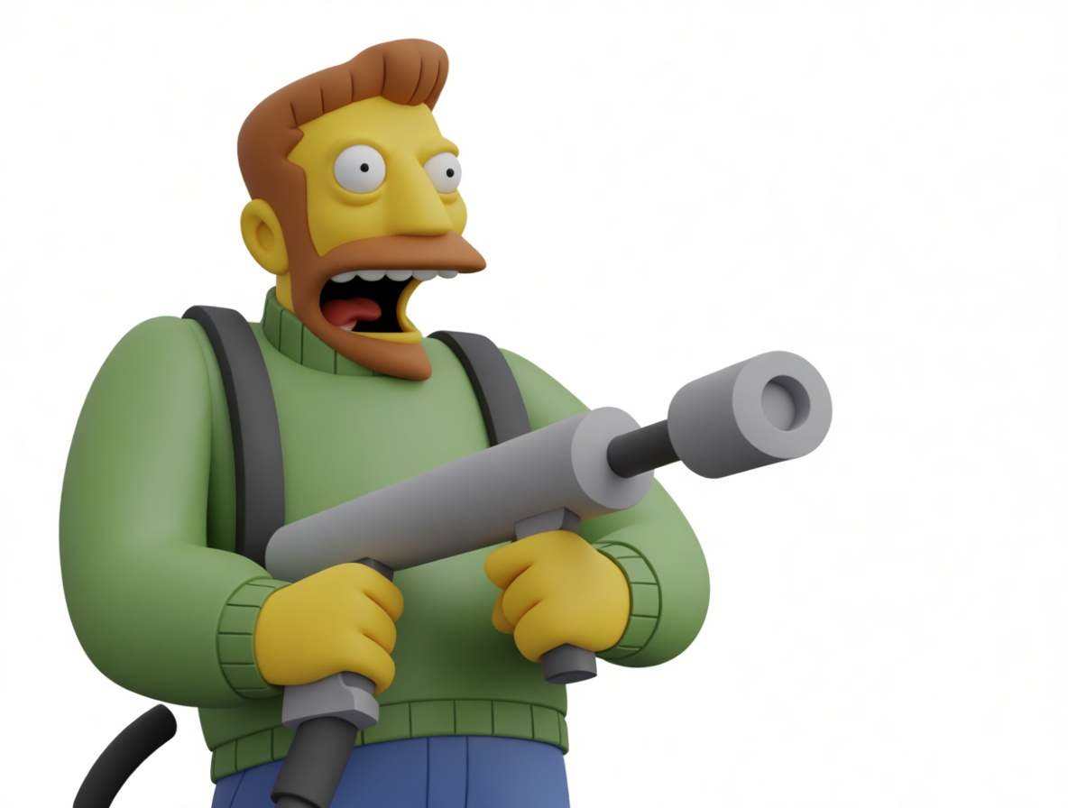 Ned Flanders Figurine free 3D printable STL