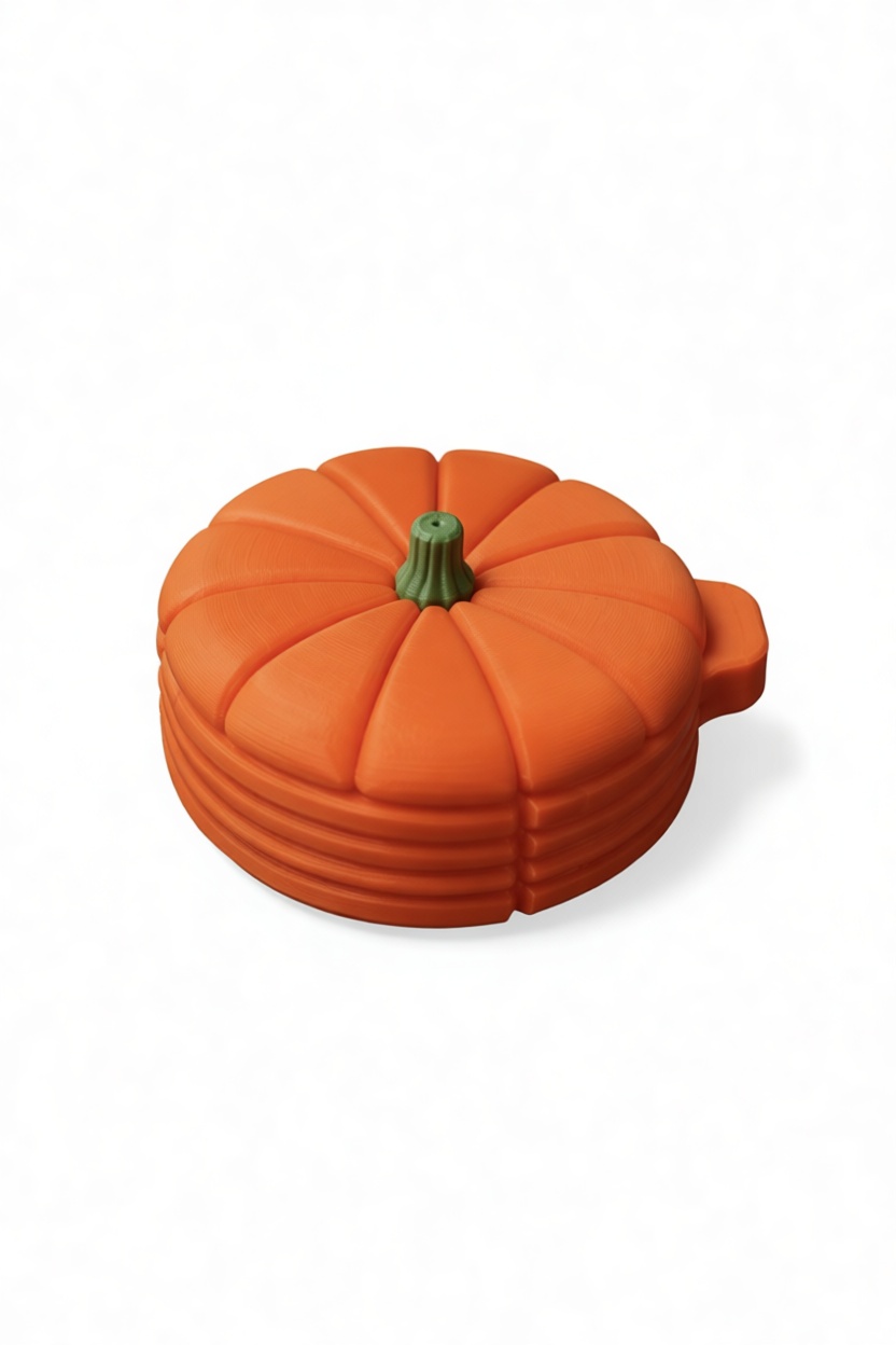 Pumpkin Container Model free 3D printable STL