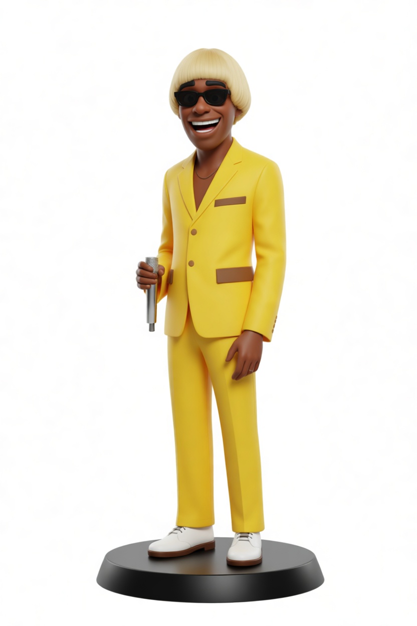 Bruno Mars Figurine free 3D printable STL