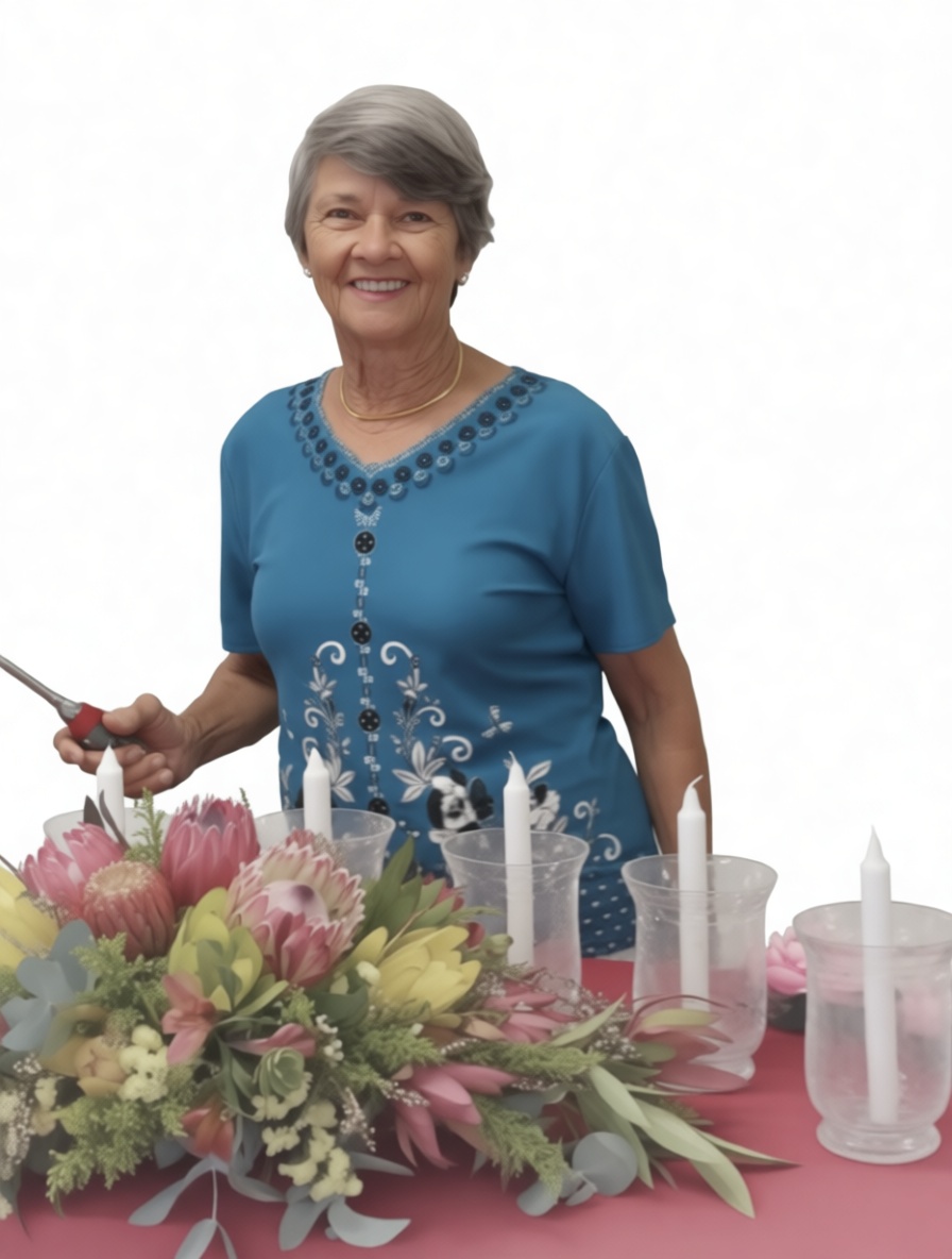 Elderly Woman Figurine free 3D printable STL