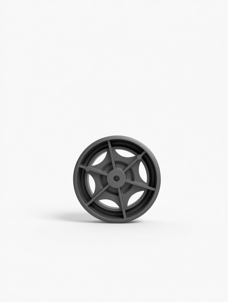 Car Wheel Rim Model free 3D printable STL