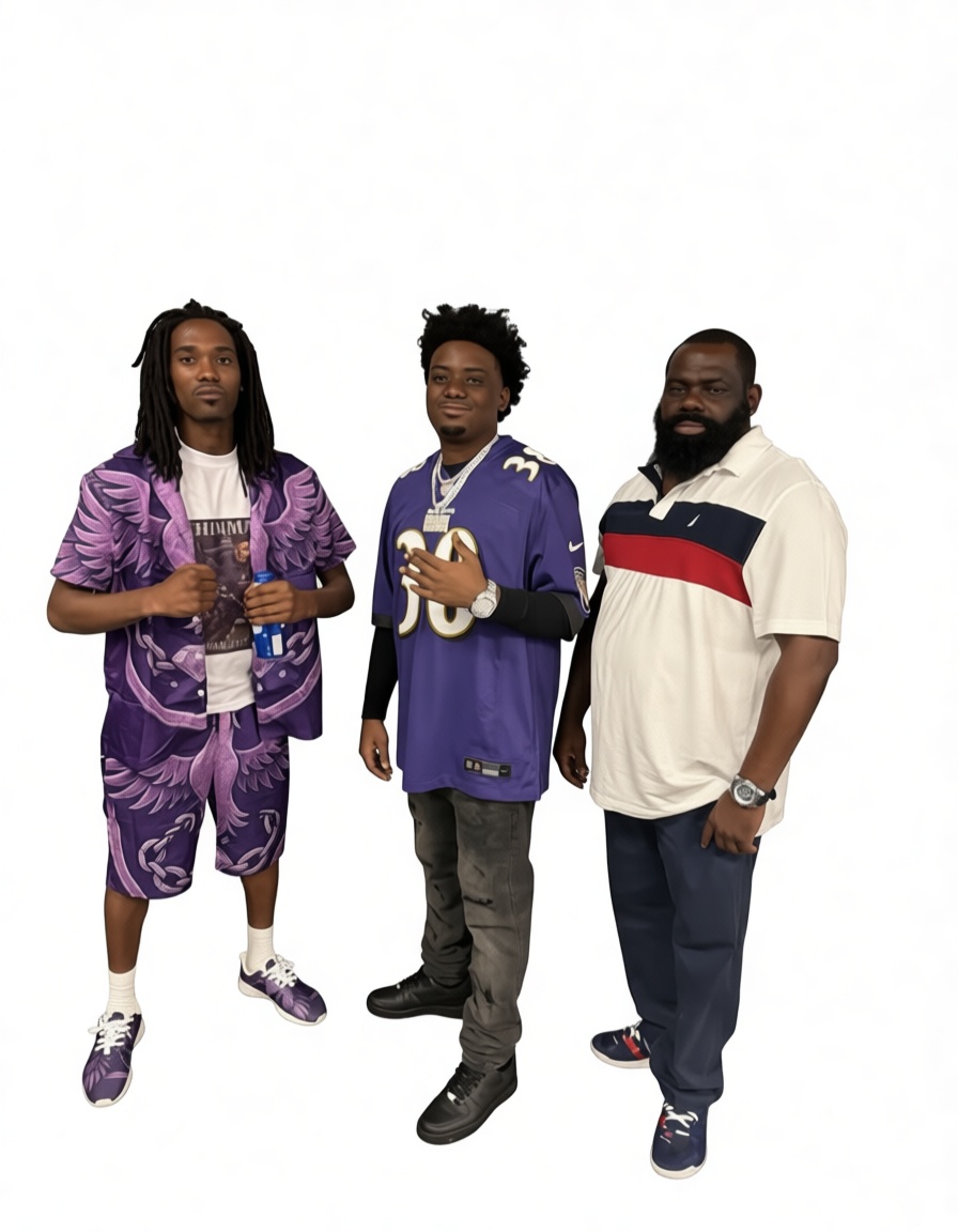 Three Men Figurines free 3D printable STL