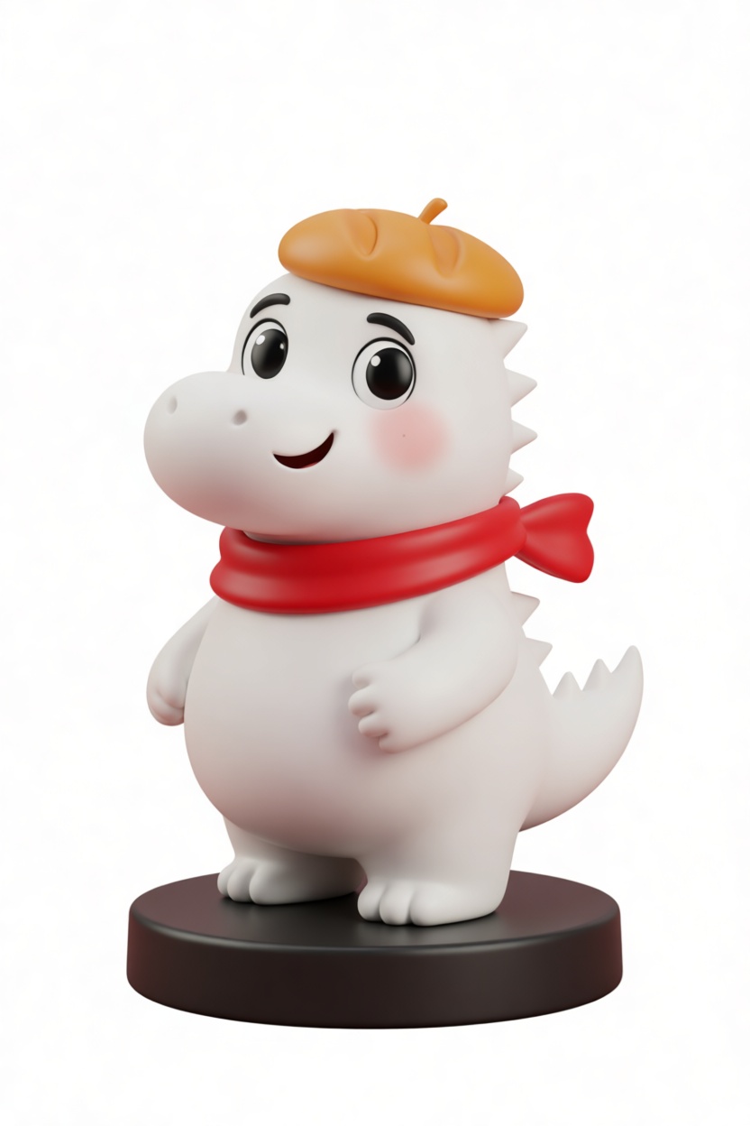 Cute Dinosaur Figurine free 3D printable STL