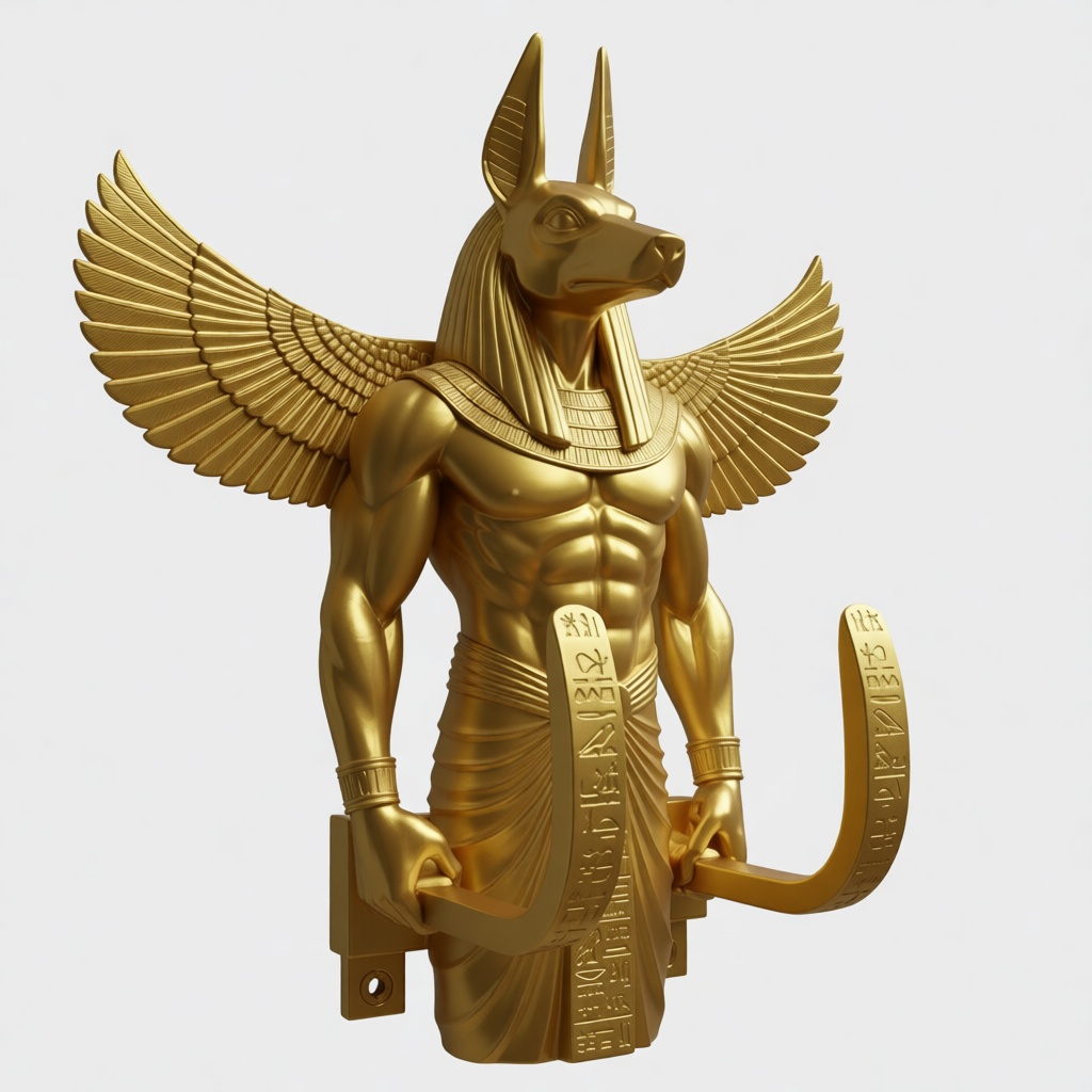 Anubis Wall Hook free 3D printable STL
